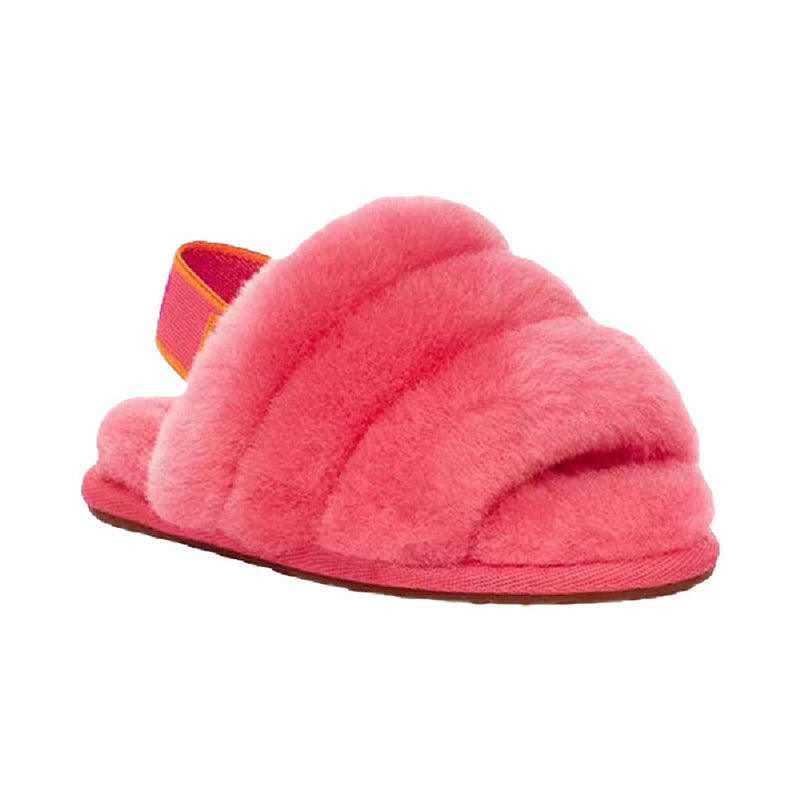 Toddler's UGG Fluff Yeah Slide Strawberry Sorbet (1117462T-SSMLT)
