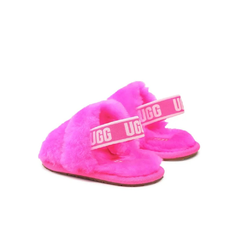 Toddler's UGG Oh Yeah Slide Tyrian Pink (1116636T-TYPN)