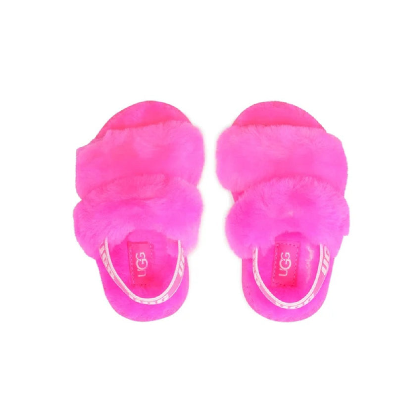 Toddler's UGG Oh Yeah Slide Tyrian Pink (1116636T-TYPN)