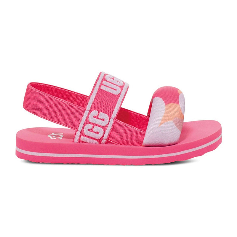 Toddler's UGG Zuma Sling Camopop Slide Taffy Pink (1142258T-TYPN)