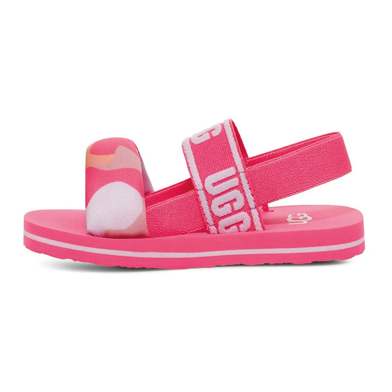 Toddler's UGG Zuma Sling Camopop Slide Taffy Pink (1142258T-TYPN)