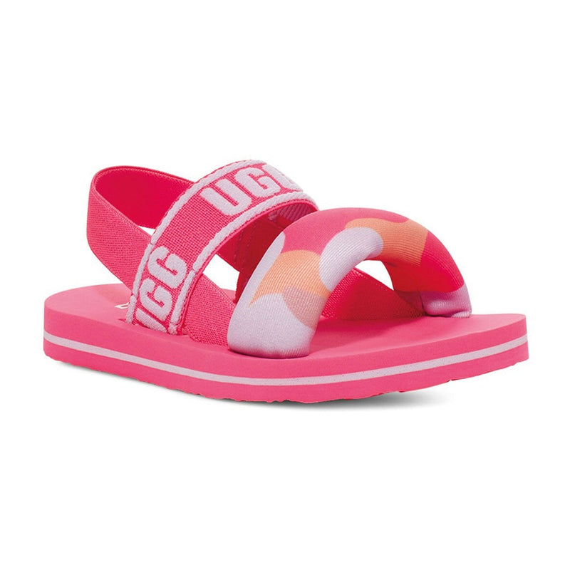 Toddler's UGG Zuma Sling Camopop Slide Taffy Pink (1142258T-TYPN)