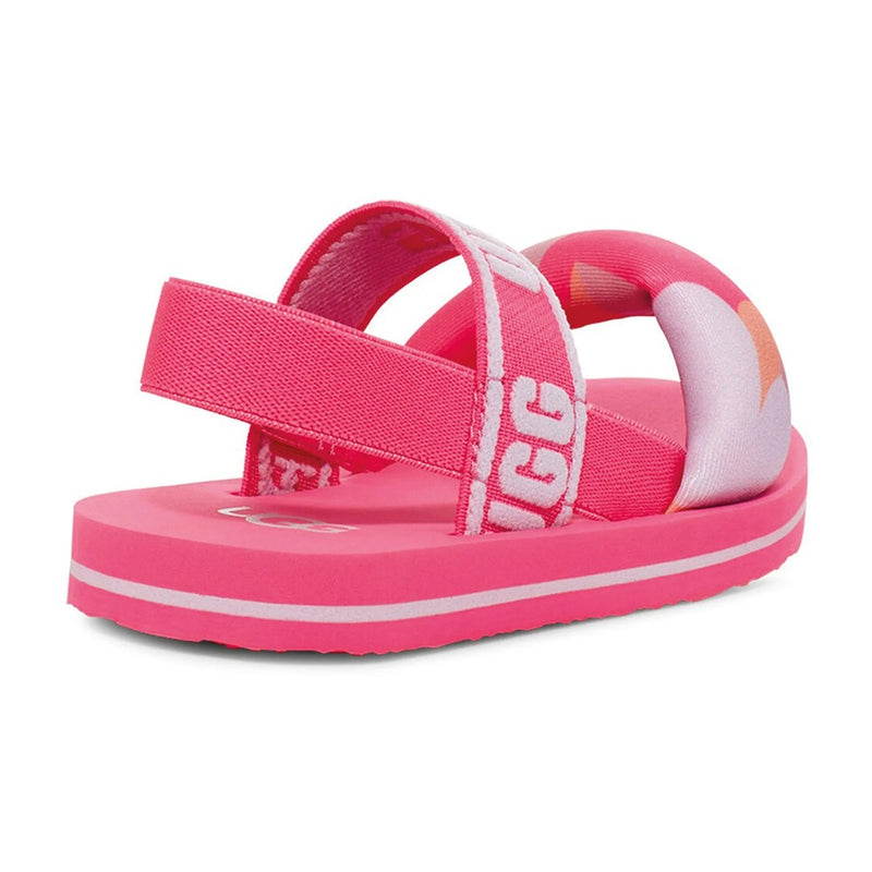 Toddler's UGG Zuma Sling Camopop Slide Taffy Pink (1142258T-TYPN)