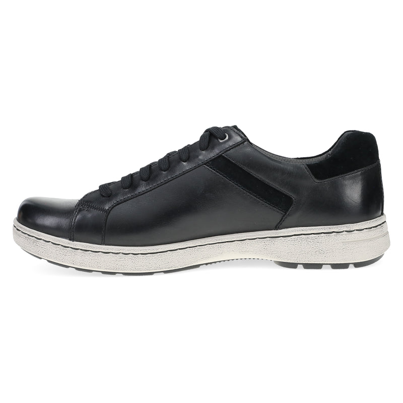 Side image of Trevor Black Burnished Calf