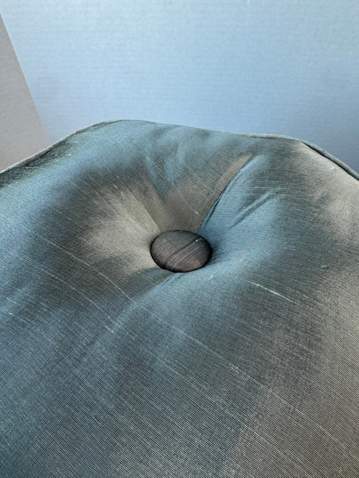 Trio of Matching Dusty Blue Throw Pillows