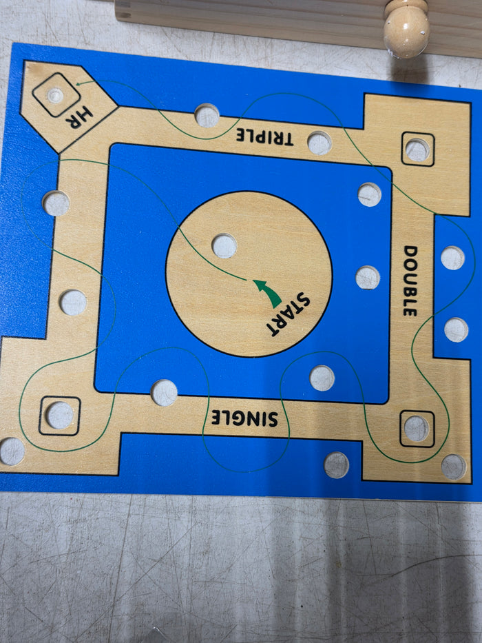 Triple Labyrinth Box Game (Three Interchangeable Plates)