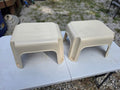 Two Plastic Step Stools (A) (Copy)