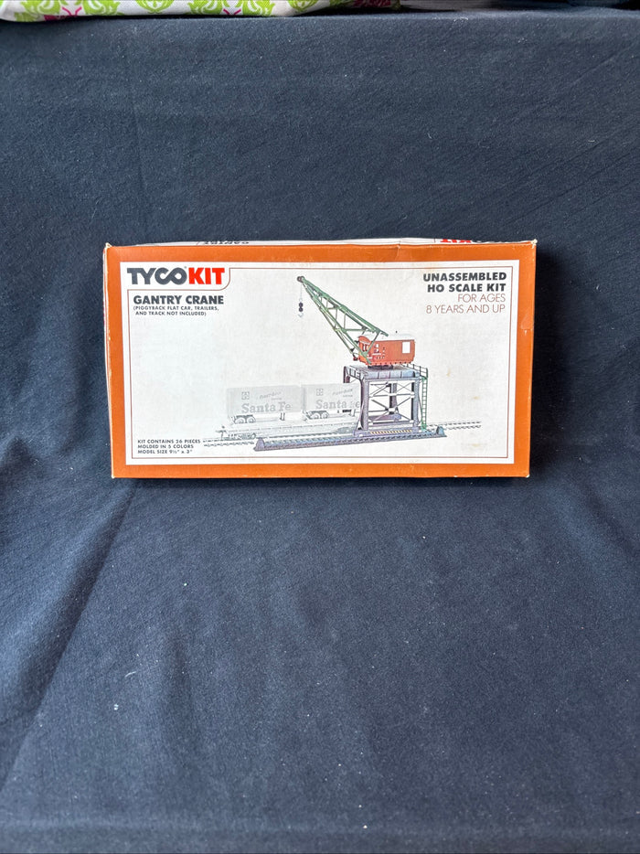 Tyco Ho Scale Gantry Crane Kit In Open Box