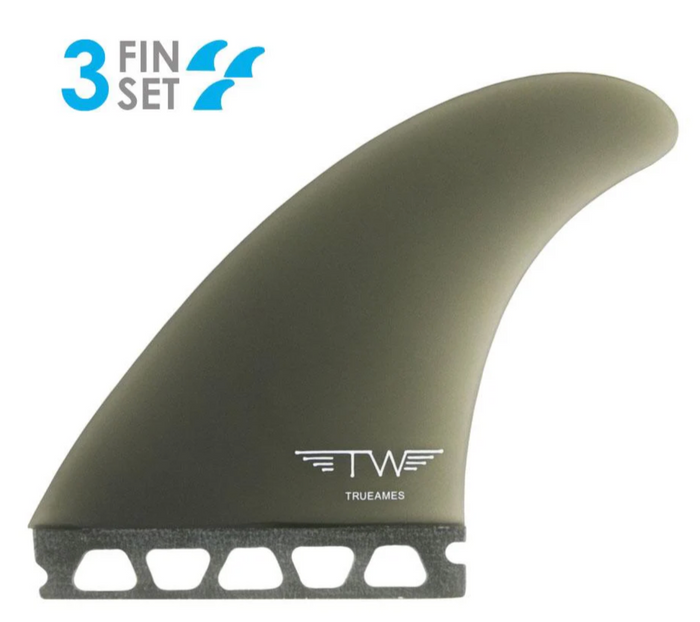 Tyler Warren Tri-Fin Futures Compatible (Solid Fiberglass)