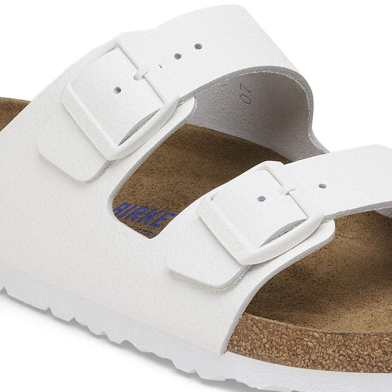 Unisex Birkenstock Arizona Soft Footbed Narrow Fit White (1024952)