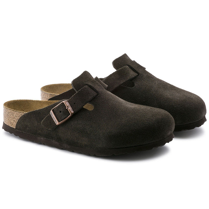 Unisex Birkenstock Boston Soft Footbed Narrow Fit Mocha (0660463)