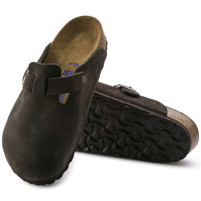 Unisex Birkenstock Boston Soft Footbed Narrow Fit Mocha (0660463)