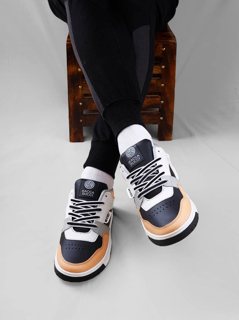 Bacca Bucci Urban Genesis 1.0 Sneakers: The Pinnacle of Street-Smart Elegance with Breathable Perforated Design and Robust Sole for the Modern Trailblazer