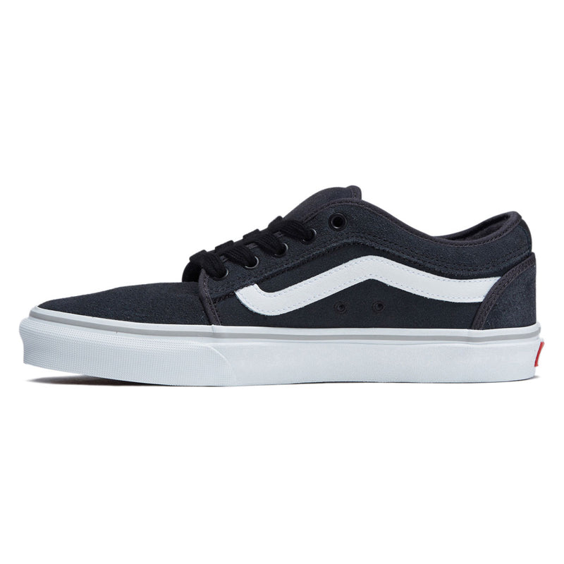 Vans Skate Chukka Low Sidestripe Shoes - Fat Lace Charcoal