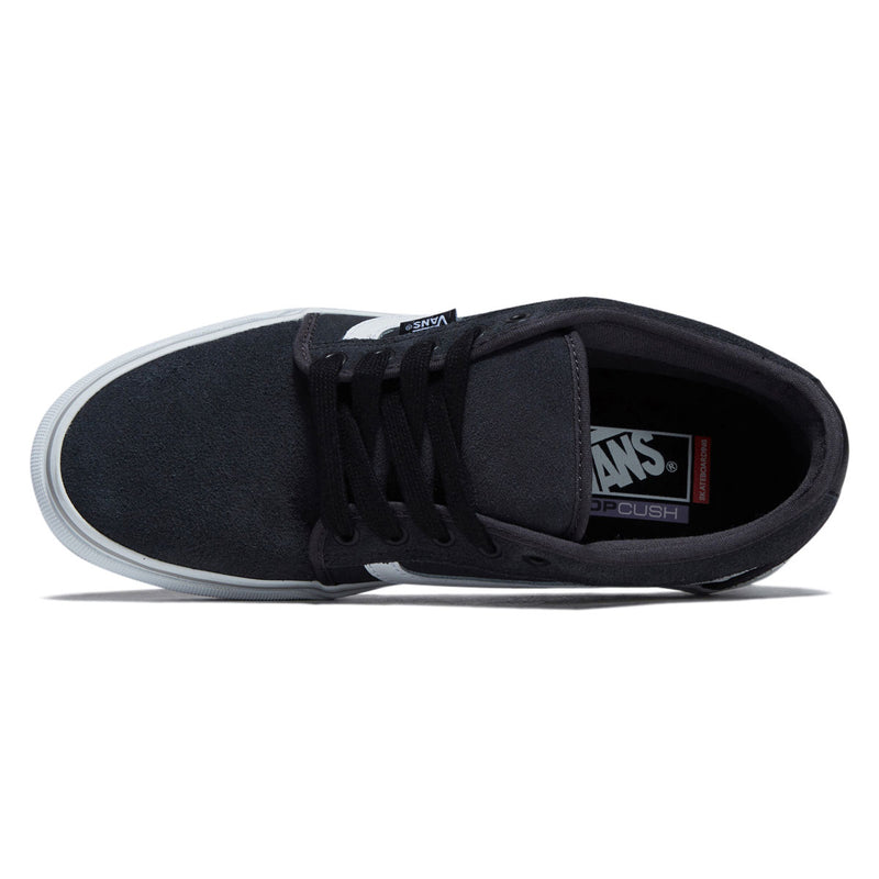 Vans Skate Chukka Low Sidestripe Shoes - Fat Lace Charcoal