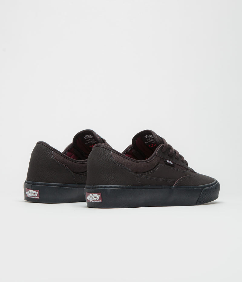 Vans Skate Curren Caples Shoes in Dark Brown