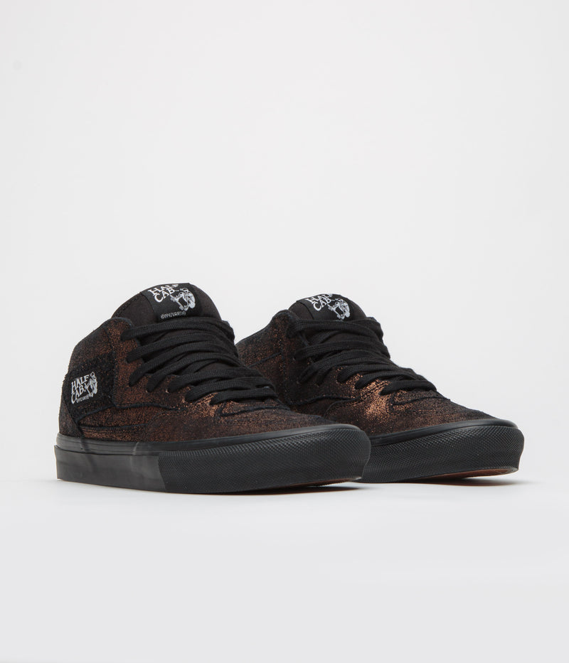 Vans Skate Half Cab Shoes in Metallic Bronze