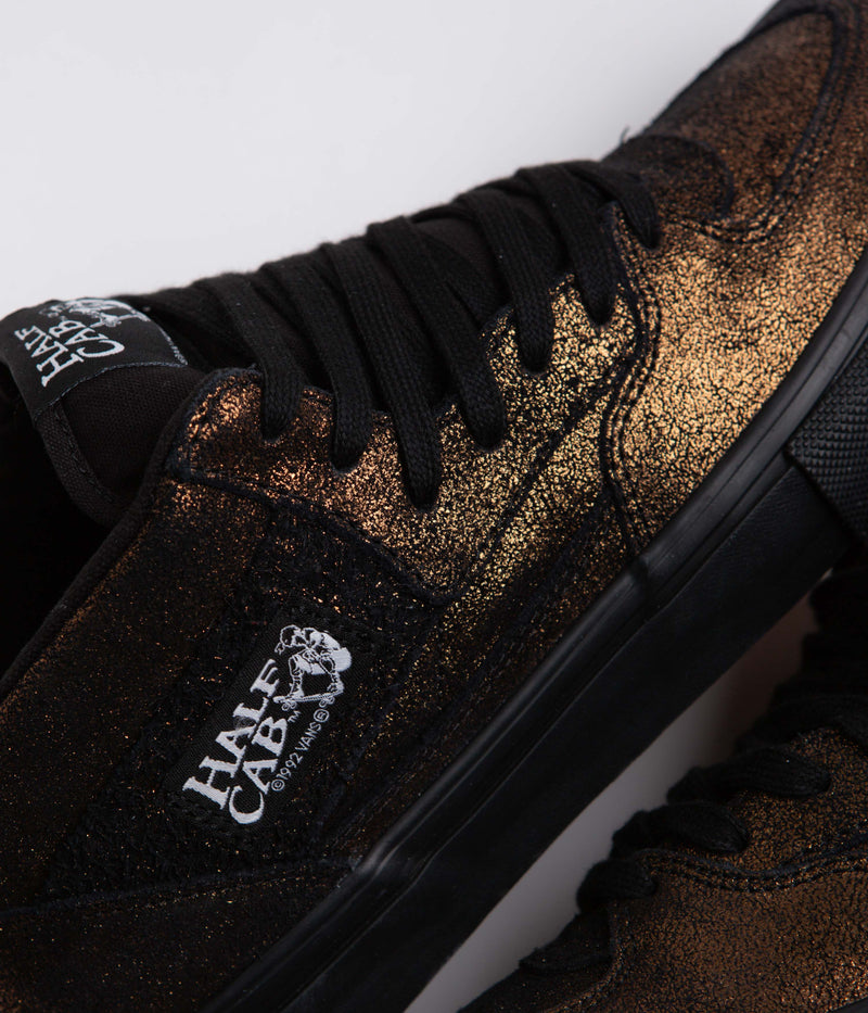 Vans Skate Half Cab Shoes in Metallic Bronze