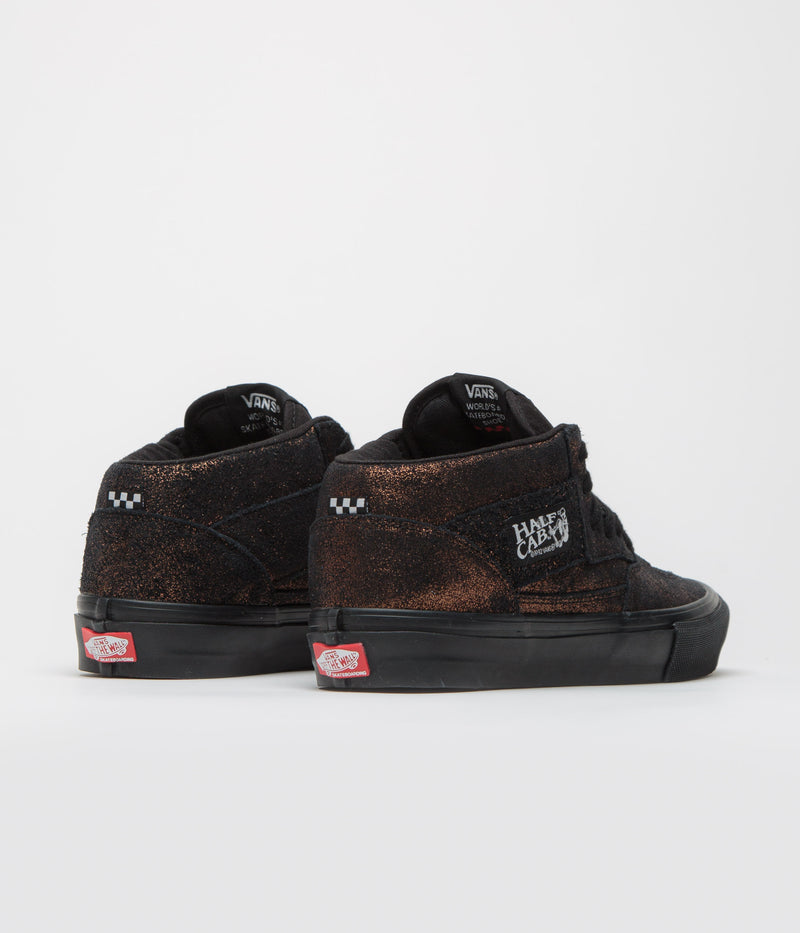 Vans Skate Half Cab Shoes in Metallic Bronze