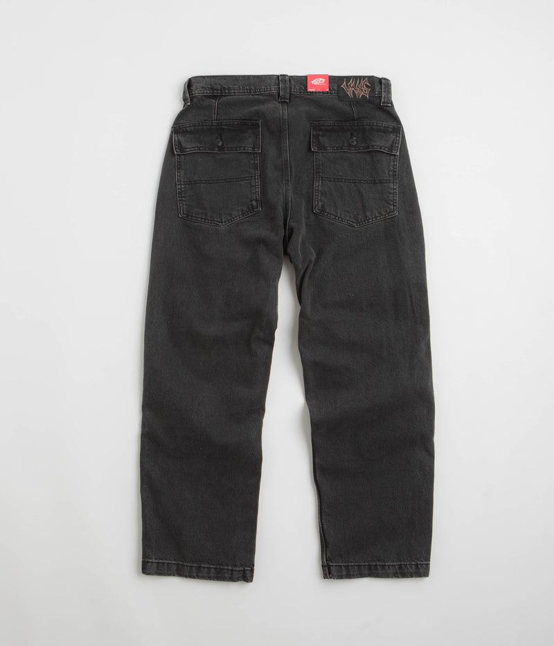 Vans Skate Loose Utility Jeans in Pirate Black