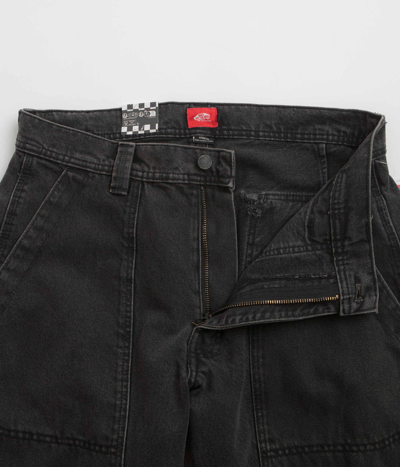 Vans Skate Loose Utility Jeans in Pirate Black