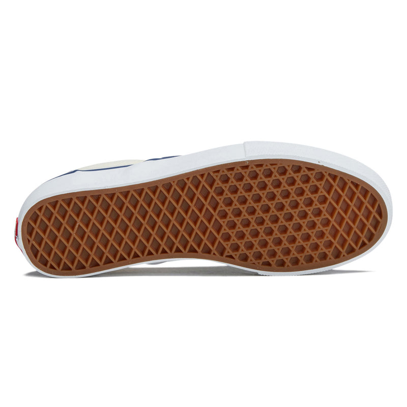 Vans Skate Slip-On Shoes - Blue Checkerboard