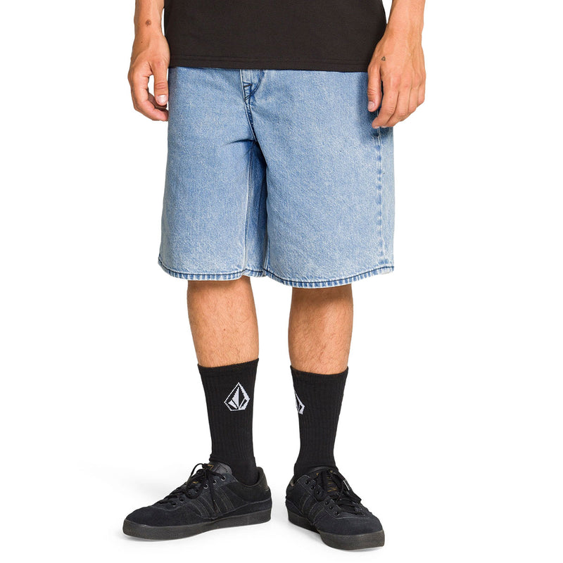 Volcom Billow Denim 22 Shorts - Pale Aqua