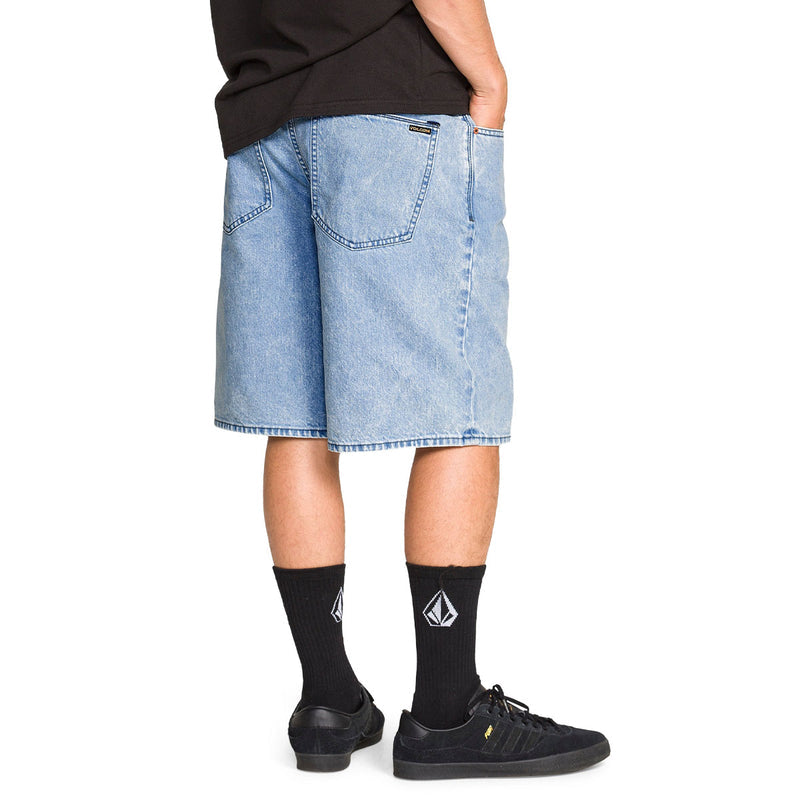 Volcom Billow Denim 22 Shorts - Pale Aqua