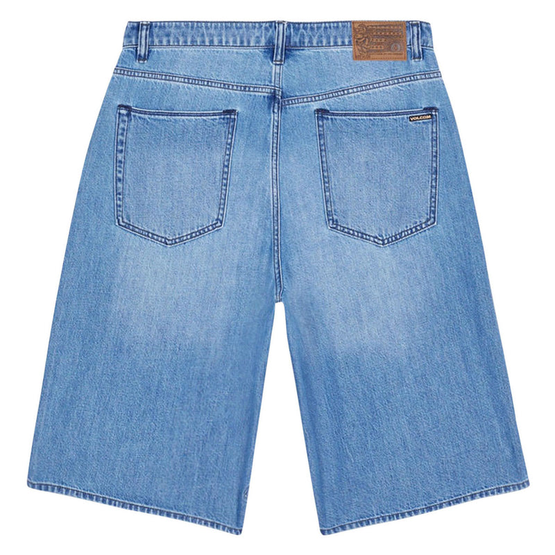 Volcom Chillow Denim 24 Shorts - Dirty Cowboy Blues