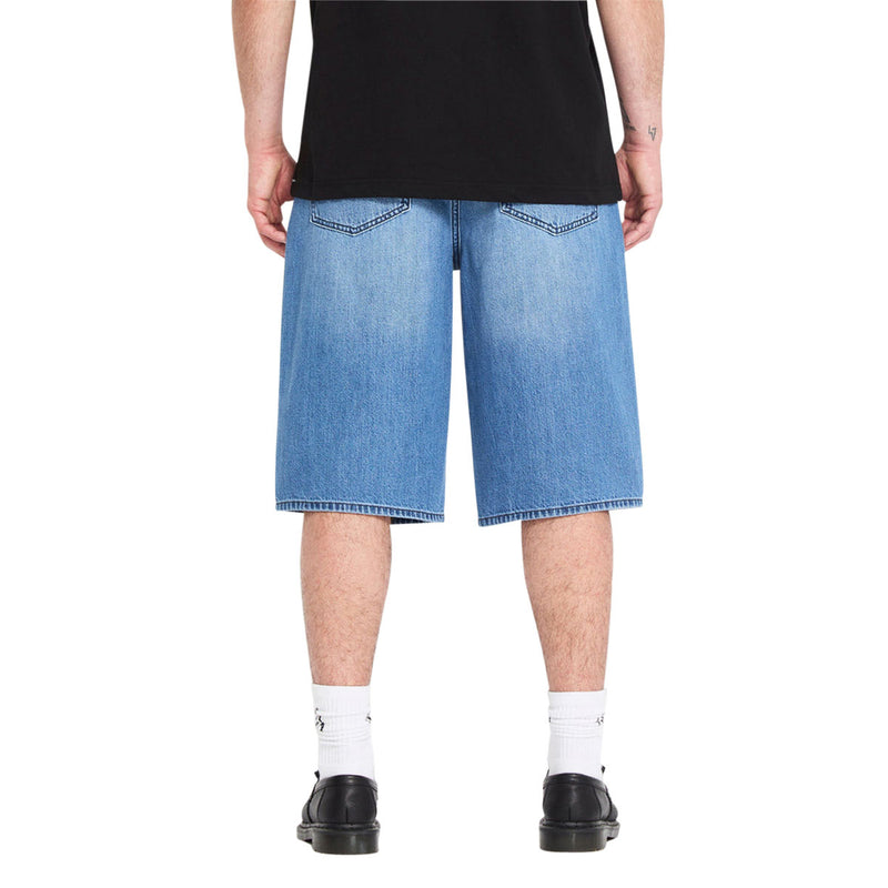 Volcom Chillow Denim 24 Shorts - Dirty Cowboy Blues