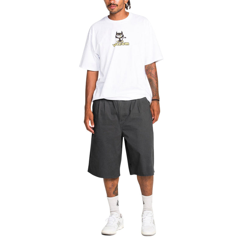 Volcom Chillow Pleated Ew Chino VS 24 Shorts - Castlerock