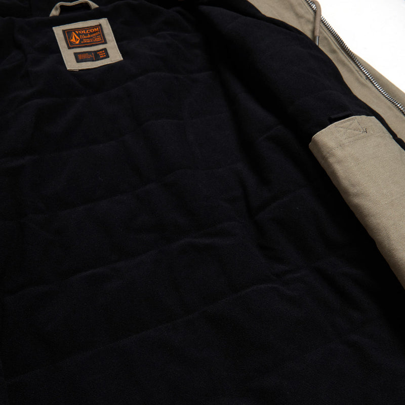 Volcom Freshdust Workwear Jacket - Brindle