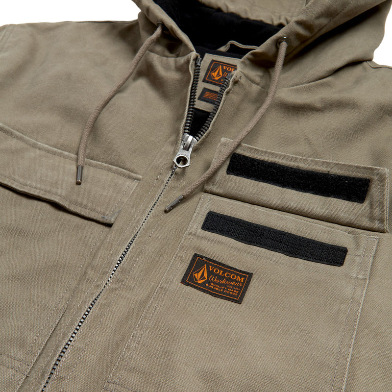 Volcom Freshdust Workwear Jacket - Brindle