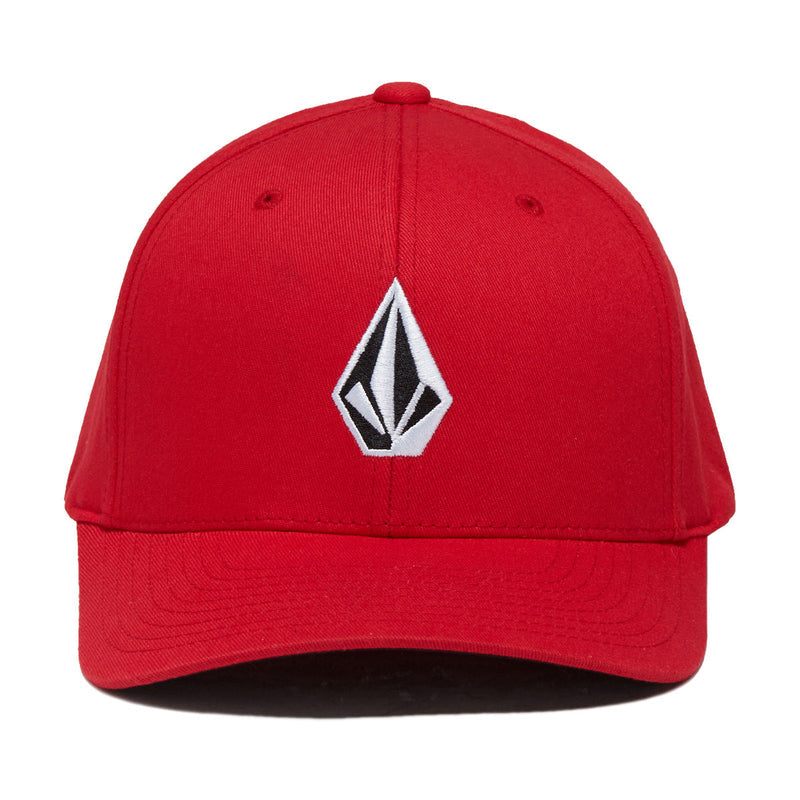 Volcom Full Stone Flexfit Hat - Ribbon Red