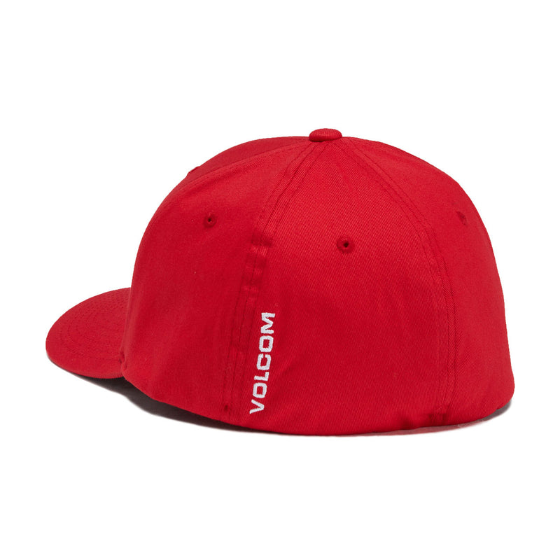 Volcom Full Stone Flexfit Hat - Ribbon Red