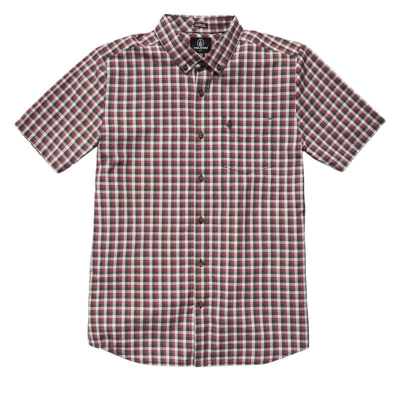 Volcom Louie Check Shirt - Light Blue Acid