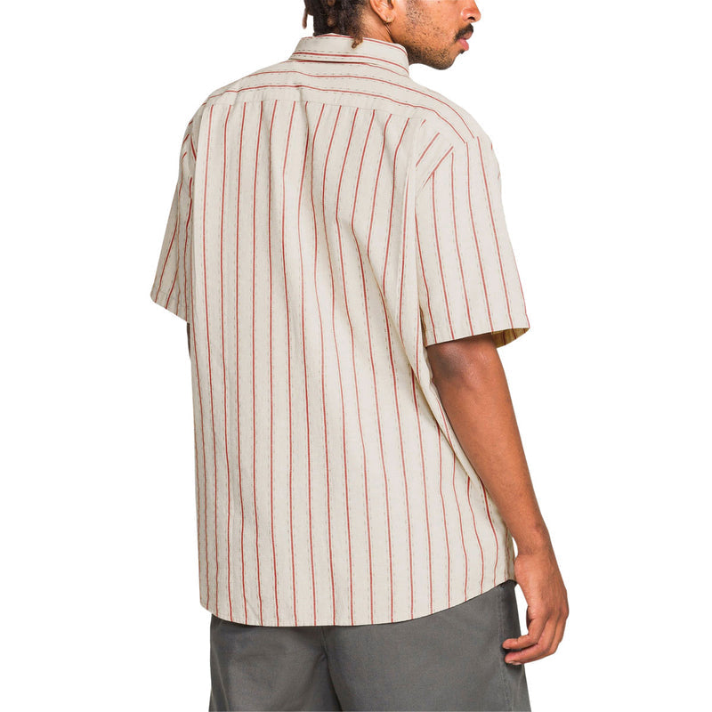 Volcom Sato Stripe Shirt - Stone