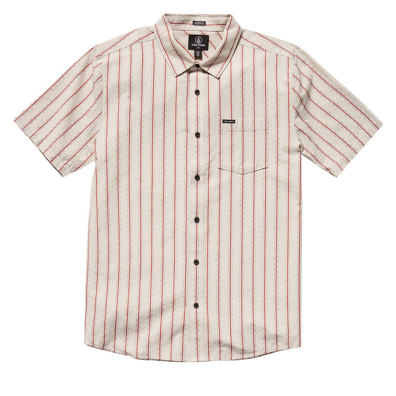 Volcom Sato Stripe Shirt - Stone