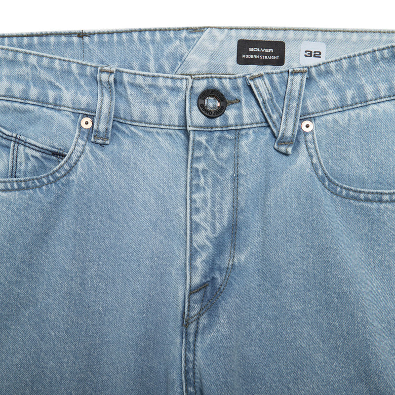 Volcom Solver Denim Jeans - Pale Aqua