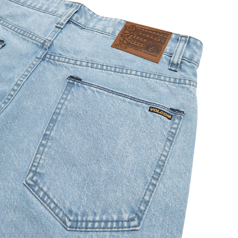 Volcom Solver Denim Jeans - Pale Aqua