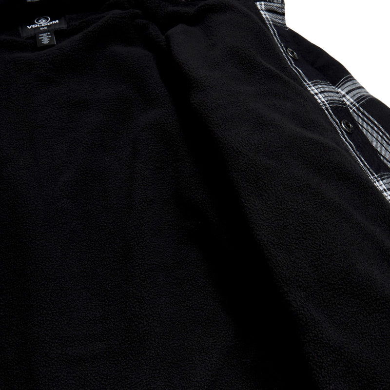 Volcom Wilderstone Long Sleeve Shirt - Black