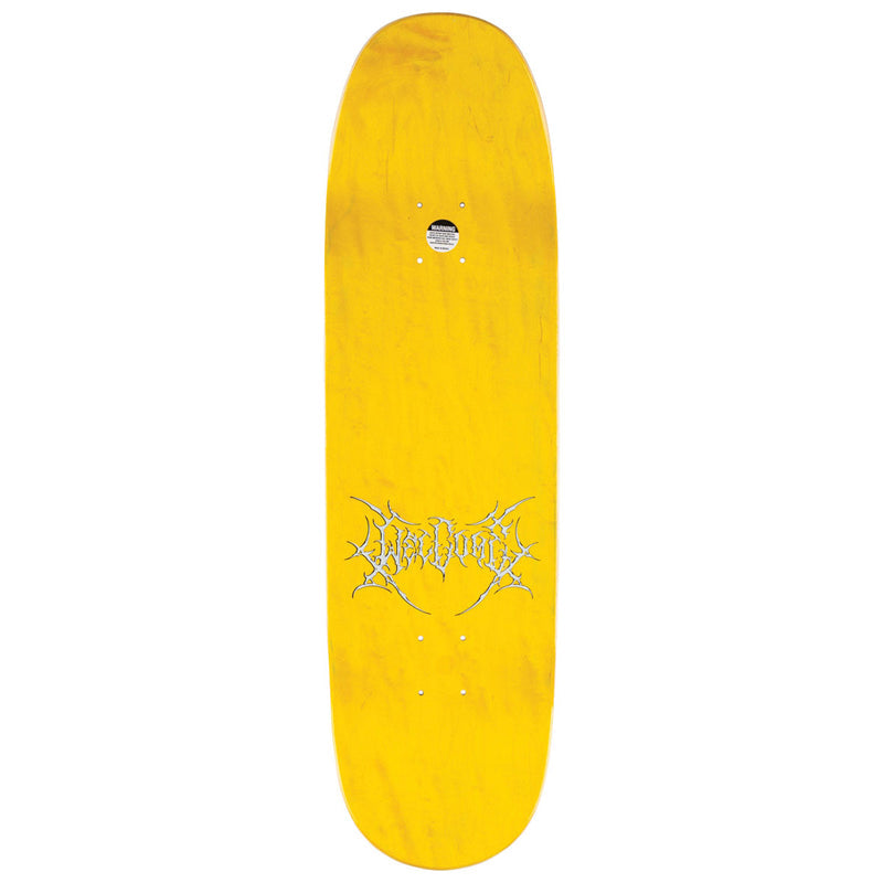 Welcome Flail Ryan Reyes On Baculus 2.0 Skateboard Deck - Tangerine/Gold Foil - 9.00"