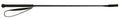 WHIP & GO Riding Crop - Black/ Silver
