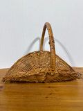 Wicker Magazine Holder Basket