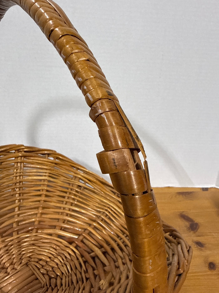 Wicker Magazine Holder Basket