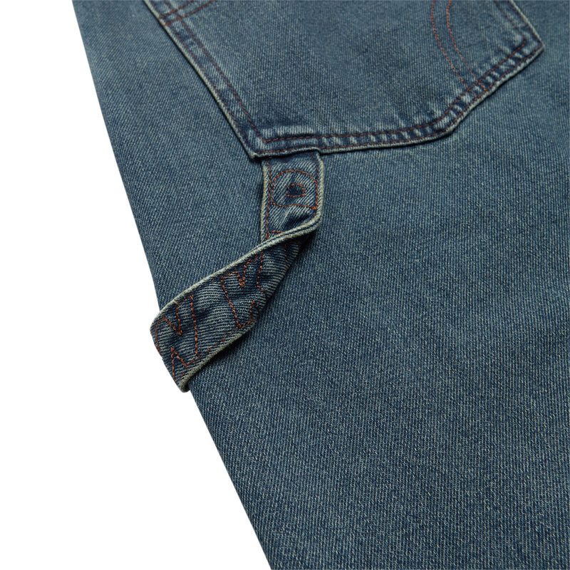 WKND Damn Near Carpenter Shorts - Washed Medium Blue