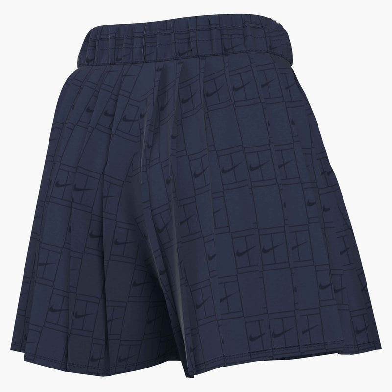 Women's Court Court Collection Dri-FIT High-Waisted Tennis Shorts in Midnight Navy