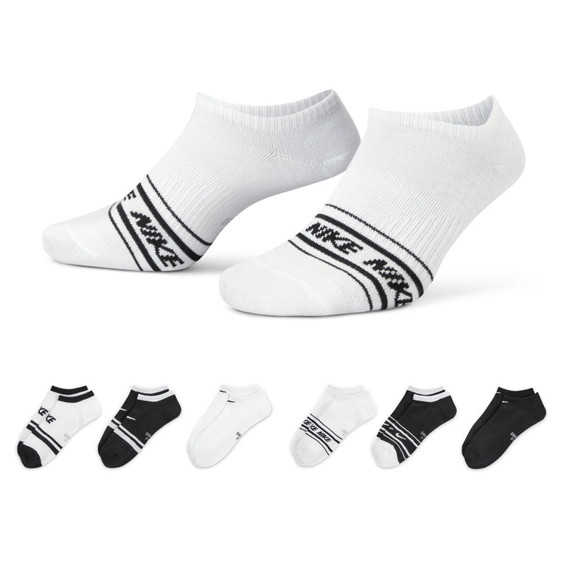 Women's Everyday Lightweight Training No-Show Socks (6 Pairs) in Multi-Color (902)