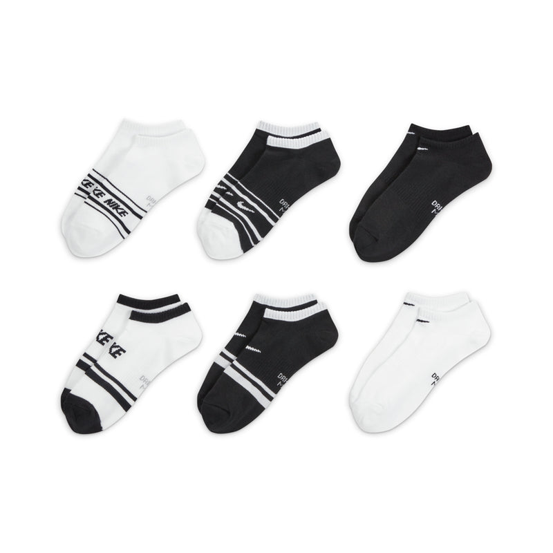 Women's Everyday Lightweight Training No-Show Socks (6 Pairs) in Multi-Color (902)