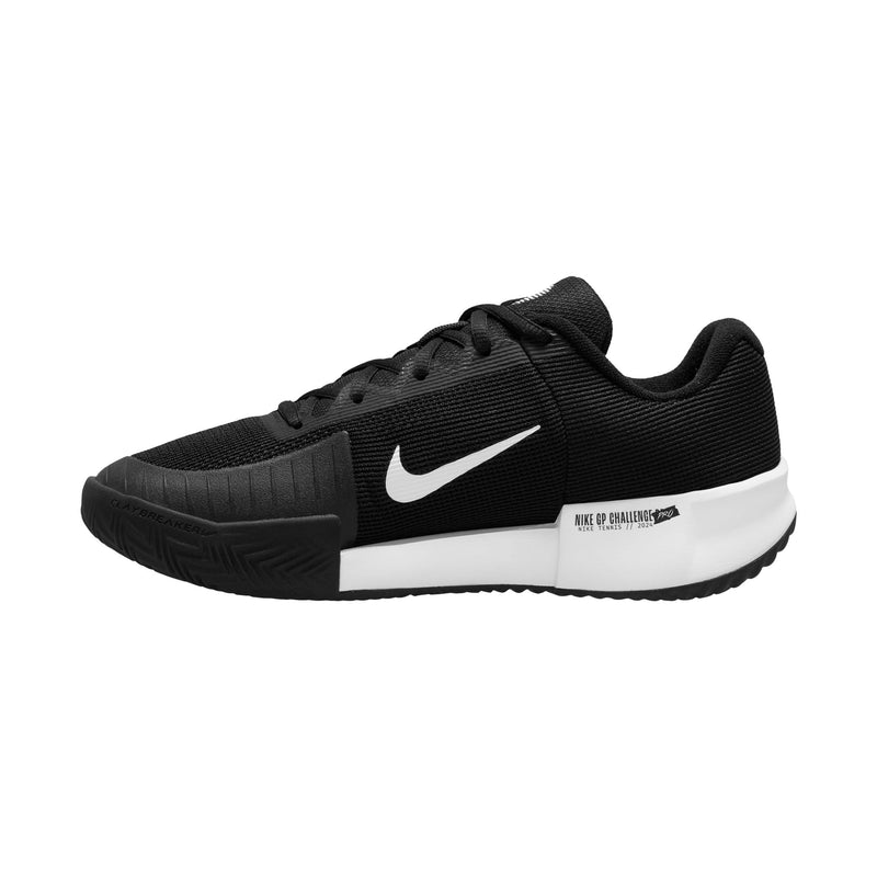 Women's GP Challenge Pro Clay Court Tennis Shoes in Black/White-Black